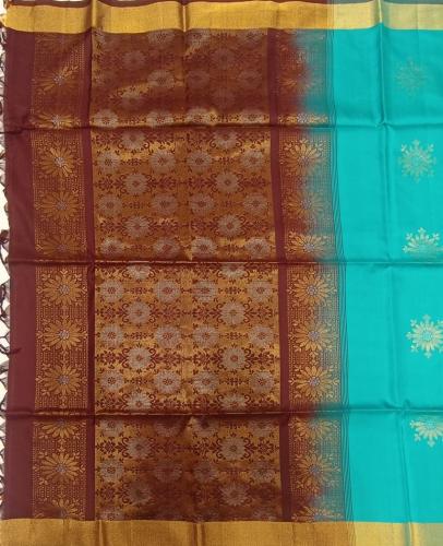 SOFT SILK SAREE WITH BLOUSE